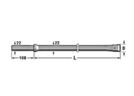Molybdänstahl-integrales Bohrgerät Rod Heat Treatment Process des Chrom-h22