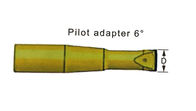 Versuchsadapter 6°/Felsen-Bohrgeräte des Faden-Bohrgerät-Schaft-Modell-R25