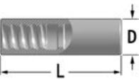 T45 Standardanschlussmuffen der Längen-210mm für Tiefbau-Bohrgeräte