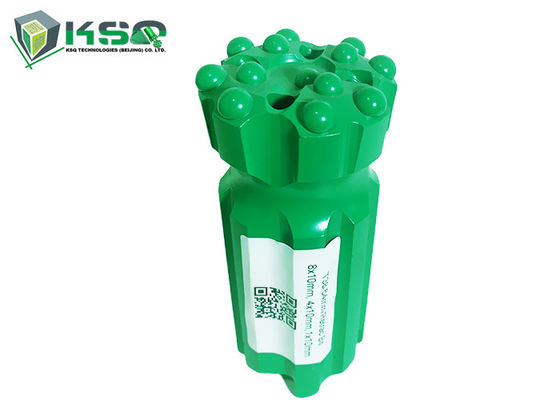 T38 Diameter 64 - 89mm With CNC Milling / Heat Treatment Process Retrac Drill Button Bits