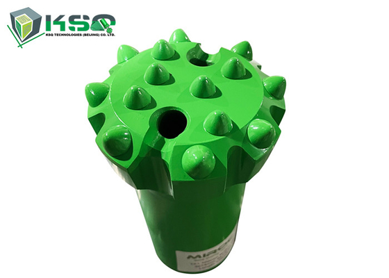 T51 89mm Bohrer Dth Hammer Button Bits Wolframkarbid / 14 Schaltflächen mit Gewinde