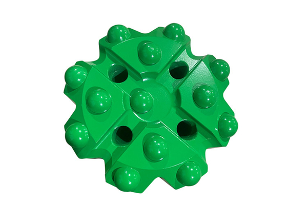 Grün / Blau Retrac Button Bit für mittelschwere bis harte Bergbauteile T-WIZ60-115