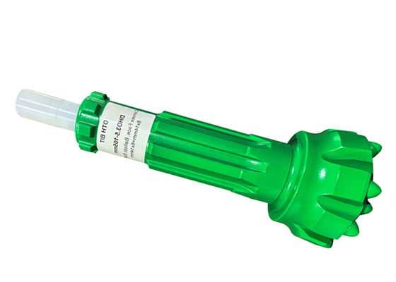 105 mm DTH-Bohrstücke für COP35 / DHD3.5 DTH-Hammer Grüne Farbe mit Fußventil