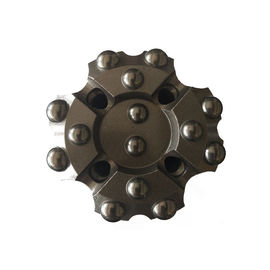 102mm Bohrer-hohe Geschwindigkeit konkaven Gesichts-T45 einziehbare, Faden-Knopf-Stückchen für Hardrock