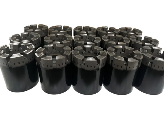 NQ Mineralforschungsindustrie Schwarze geologische Diamantkernbohrschalen für eine höhere Leistung