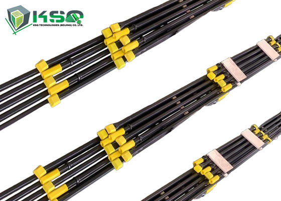 Integral Drill Rods for Small Hole Drilling with Air Leg and Hand Held Rock Drills in Mining