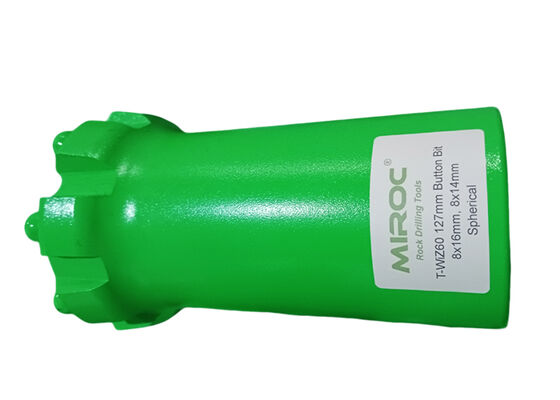 T-WIZ60-127mm Gewindebohrer-Meißel mit legiertem Stahl und Wolframkarbiden für Hochleistungsbohrungen