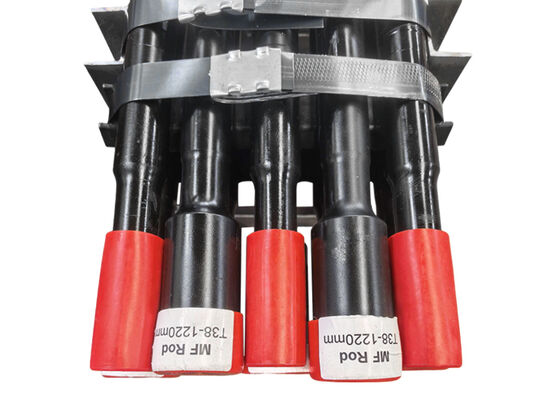 Thread MF Rock Drill Rod T38 1220mm Top Hammer Bohrwerkzeug für den Bergbau Steinbruch Hard Rock Factory Preis