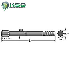 Tiefbau -Bohrgerät-Schaft-Adapter HL 500F, HL510F