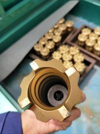 Durchmesser der Hochgeschwindigkeitsfelsen-magnetischer einziehbarer Bohrer-goldener Farbe34-115mm