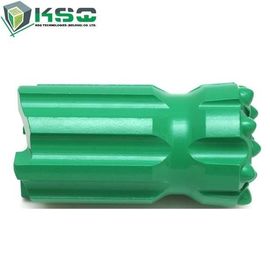 Grüne Gesteinsbohrer-Bohrer R38 kugelförmig/ballistischer Knopf-Durchmesser 64 - 89mm