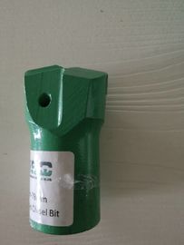 Sich verjüngende flache chipways meißeln Bohrer für kleine Loch-Felsen-Bohrgeräte 43mm - 78mm