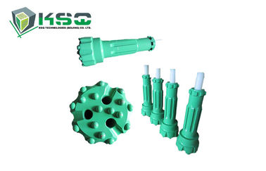 5" hoch Knopf-Stückchen des Luftdruck-DTH für Schaft-Felsen-Bohrer Atlas Copco DHD350 des flachen Gesichtes