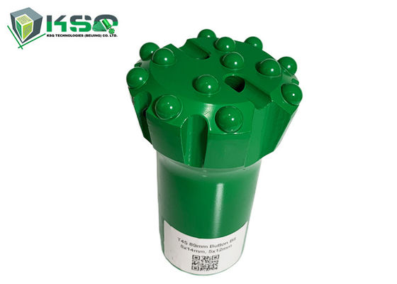 Hohe Felsen-Bohrgeräte der Gesamtlängen-Geschwindigkeits-T45 89mm verlegen Knopf-Stückchen