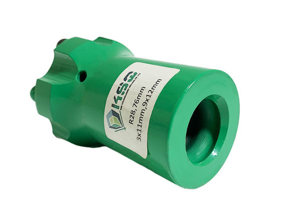 Karbid R28 76mm, das Haube verlegtes Knopf-Stückchen für Felsen-Bohrung erweitert