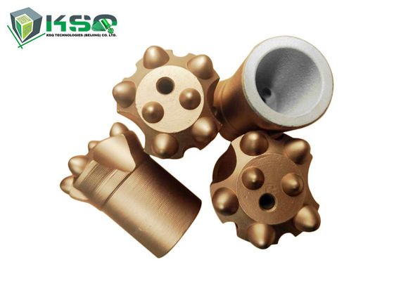 38mm sieben knöpfen goldene Farbe für Tunnelbau-Bergbau-Verjüngungs-Knopf-Bohrer