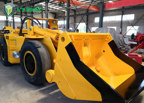 Tramming ausrüstung 2m ³ Lasts-Strecken-Dump-Maschine der Kapazitäts-4000kg Untertage