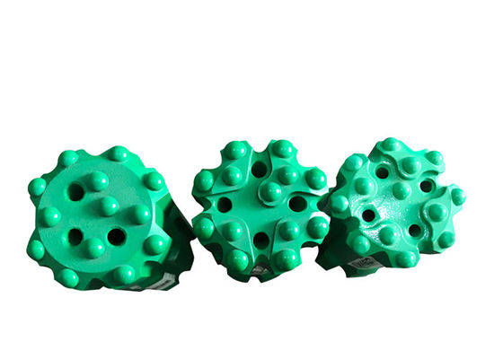Tropfen-Mitte-einziehbares Bohrgerät-Knopf-Stückchen T51 T45 R38 R25 für Bergbau