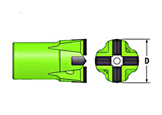 Kreuzbit für Bergbau