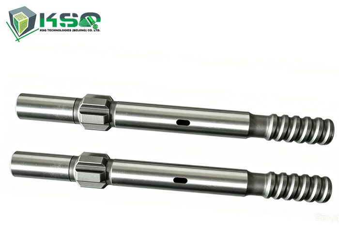 445mm COP 131 T38 Drifting Shank Adapter Hochfestigkeits-Legierungsstahl für hydraulische Felsbohrungen