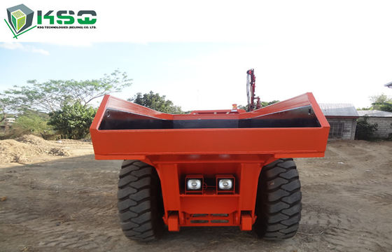 Professional 15 ton Low Profile Dump Truck Tunneling / Mining Dump Trucks