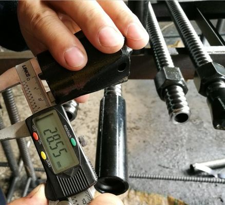 Full Threaded Steel Self Drilling Anchor Bolt / Rods For Mining 200KN - 8000KN Capacity