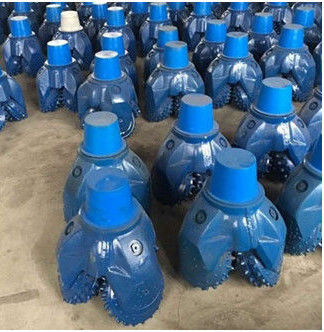 Rock Drilling Tools Tricone Drill Bits IADC Forging Process High Precision