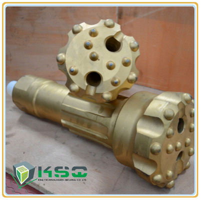 Tungsten Carbide Rock DTH Drill Bits , DTH Hammers And Button Bits