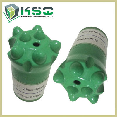 Karbid-Anschlaghammer-langes Rock-Verjüngungs-Knopf-Stückchen 34mm 7 Knöpfe ISO9001 genehmigt