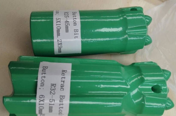 Gespitzter Bohrer-Bergbau-Tunnelbau ballistischer Atlas Copco harter einziehbarer