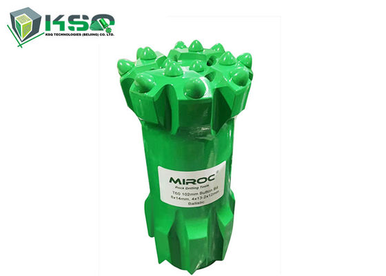 T60 102 mm Durchmesser Hartmetall-Stahlmaterial Retrac-Körper Rock Button Bohrer