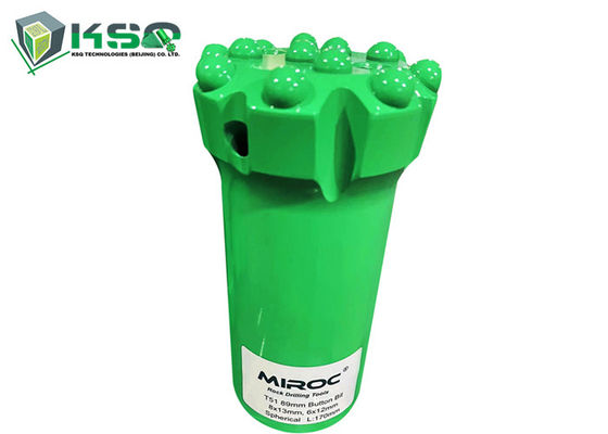 Knopf-Bohrer-Hartmetall T51 89mm/14 Knöpfe verlegt