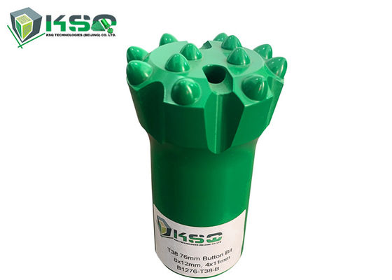 Langes Nutzungsdauer-Bohrgerät T38 verlegte Knopf-Stückchen-Durchmesser 76mm
