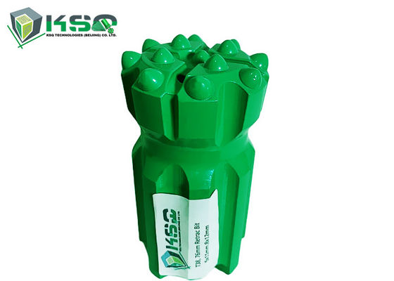 T38 Knopfbohrstück 64 mm bis 76 mm Oberhammer Wolframkarbid-Garn