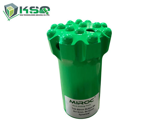 89mm T45 Bergbau Steinbruch Top Hammerr Bohrwerkzeuge Fadenknopf Bit