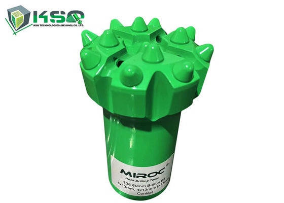 T38 - 89mm für die Felsbohrung Sphärische / ballistische Schaltflächen