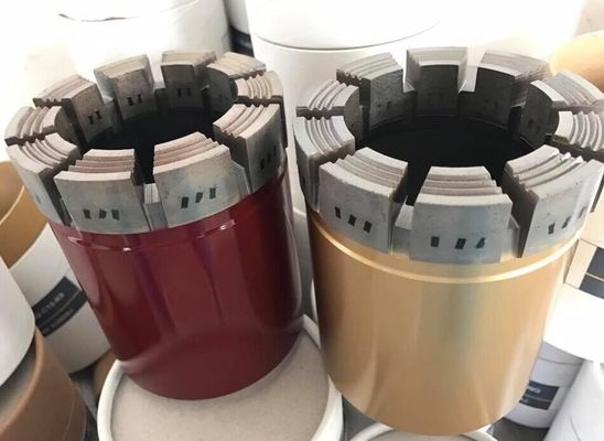 Geologische Erforschung imprägnierte Diamant-Bohrkrone für Draht-Linie bohrende Reihe