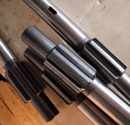 Schmieden-Bohrgerät-Schaft-Adapter kundengebundene Farbe T38 T45 Hd 609 für Tiefbau