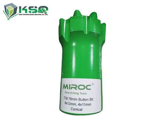Wolframkarbid-Bohrer T38 76mm, 102mm Gesteinsbohr-Knopfmeißel