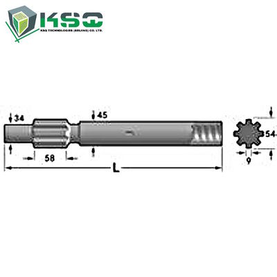 SIG Bohrgerät-Schaft-Adapter HBM 50, HBM 100, HBM 120, HBM 101