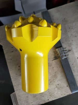 Verlegte Knopf-Bergbau-Hardrock-Bohrgerät-Wolframhartmetalleinsätze