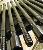 Männlich-weiblicher verlegter Faden Felsen-Bohrgerät-Führer-Geschwindigkeits-Rod hoher Präzisions-T38