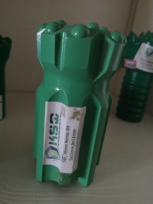 Knopf-Stückchen-ballistischer einziehbarer Bohrer der Softrock-Bohrungs-T45 76mm verlegter mit schnellem Durchdringen