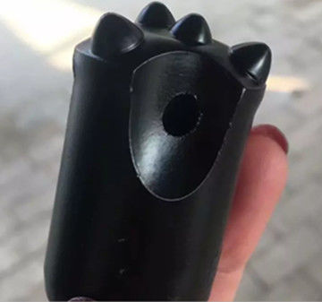 Hochgeschwindigkeitsbohrer kurzer Rock-Durchmesser 30 des Felsen-Bohrungs-Verjüngungs-Knopf-Stückchen-/12 Grad-35 38mm