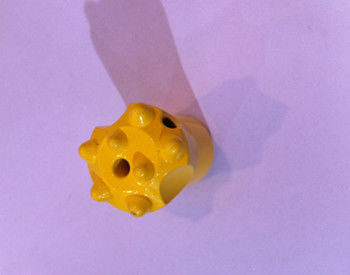 7 bearbeitet der zugespitzte Knopf-Bohrer des Grad-34mm Metallbohrenden Erz-Bergbau