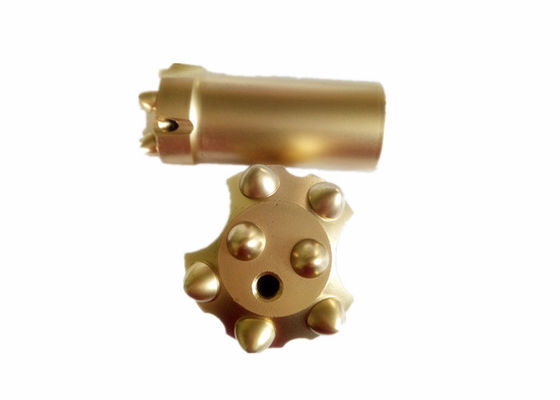 Treibende Tunnelbau-Felsen-Bohrgerät-Ersatzteile 7/11/12 Grad Durchmesser 34mm 38mm 41mm