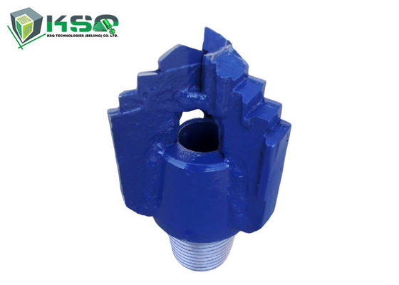 Zoll 3 API 3 1/2“ REG Pin Thread 10 beflügelt drehenden Bohrkopf Blatt-Hartmetall-Schritt-Chevrons PDC