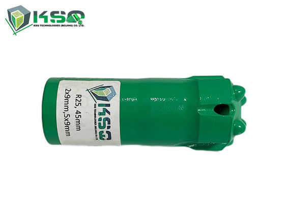 R25 kurzer Rock-kugelförmige Steinbruch-Gesteinsbohrer-Bohrer Durchmessers 45mm