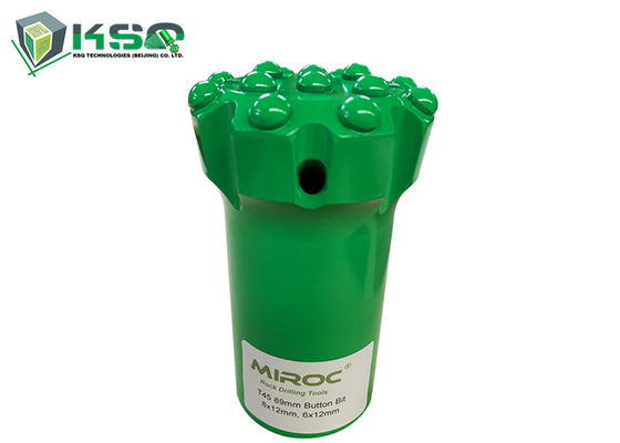 T45 verlegte Knopf-Bohrer des Durchmesser-89mm für Spitzenhammer-Bohrgeräte