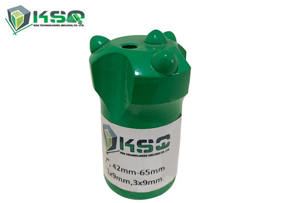Hartmetall-Bergbau-Felsen-Bohrgerät bearbeitet Durchmesser 32 - 41mm sich verjüngende Knopf-Stückchen